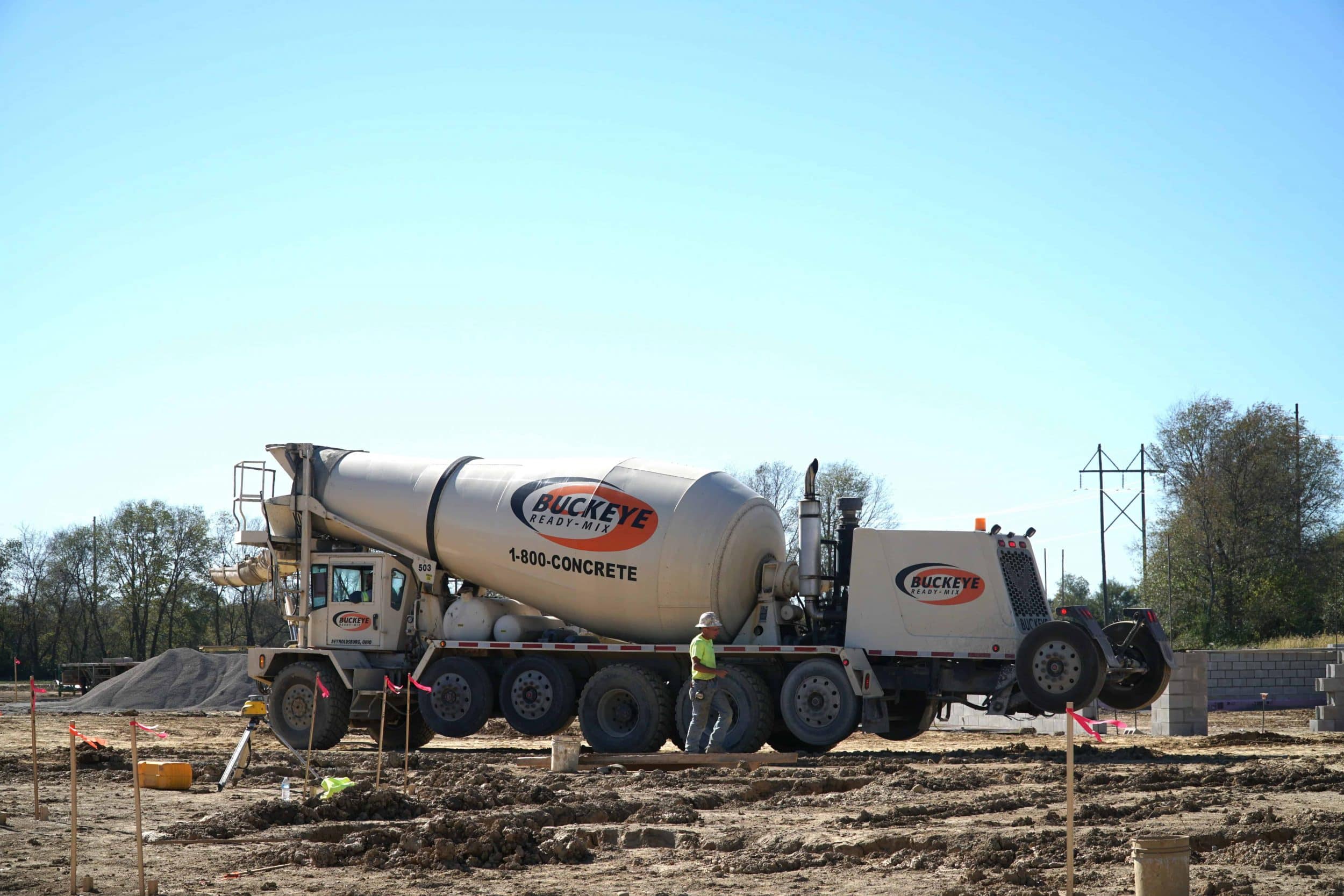 Concrete Industry in Columbus. Fresh concrete served by Buckeye Ready Mix.