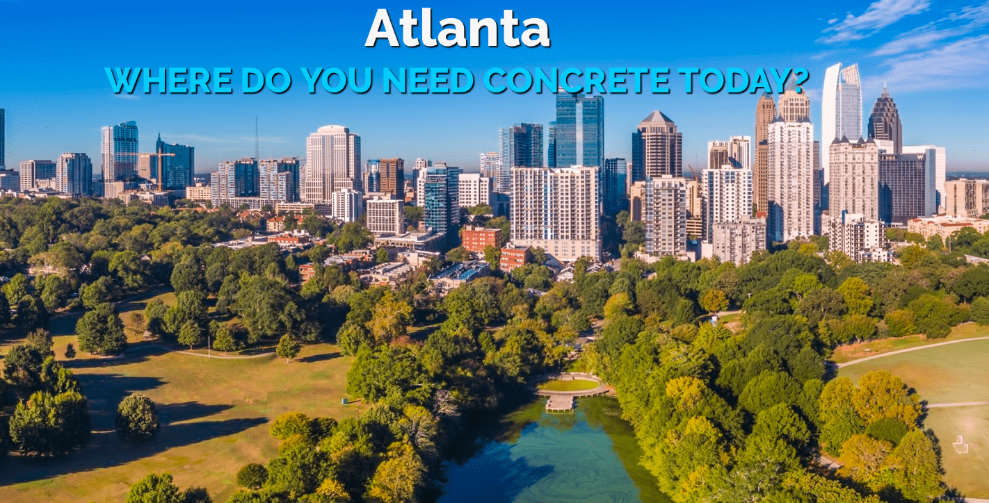 Concrete Atlanta 1800CONCRETE delivers in Metro Atlanta daily