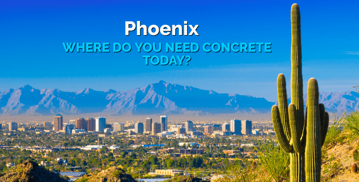 Concrete Phoenix 1800CONCRETE Concrete delivery Phoenix Mesa