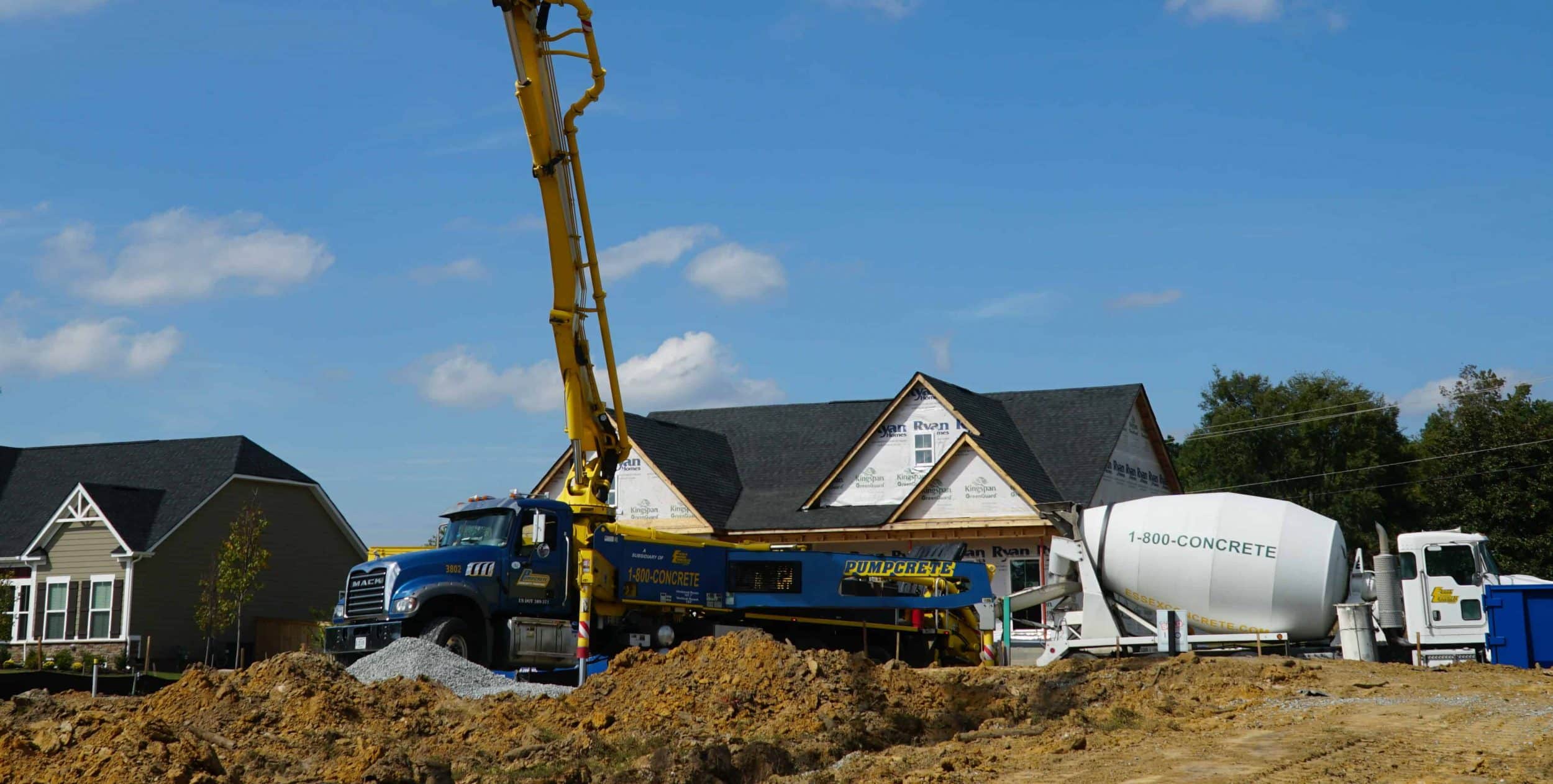 Residential Concrete Delivery Greater Richmond. Fresh concrete daily.