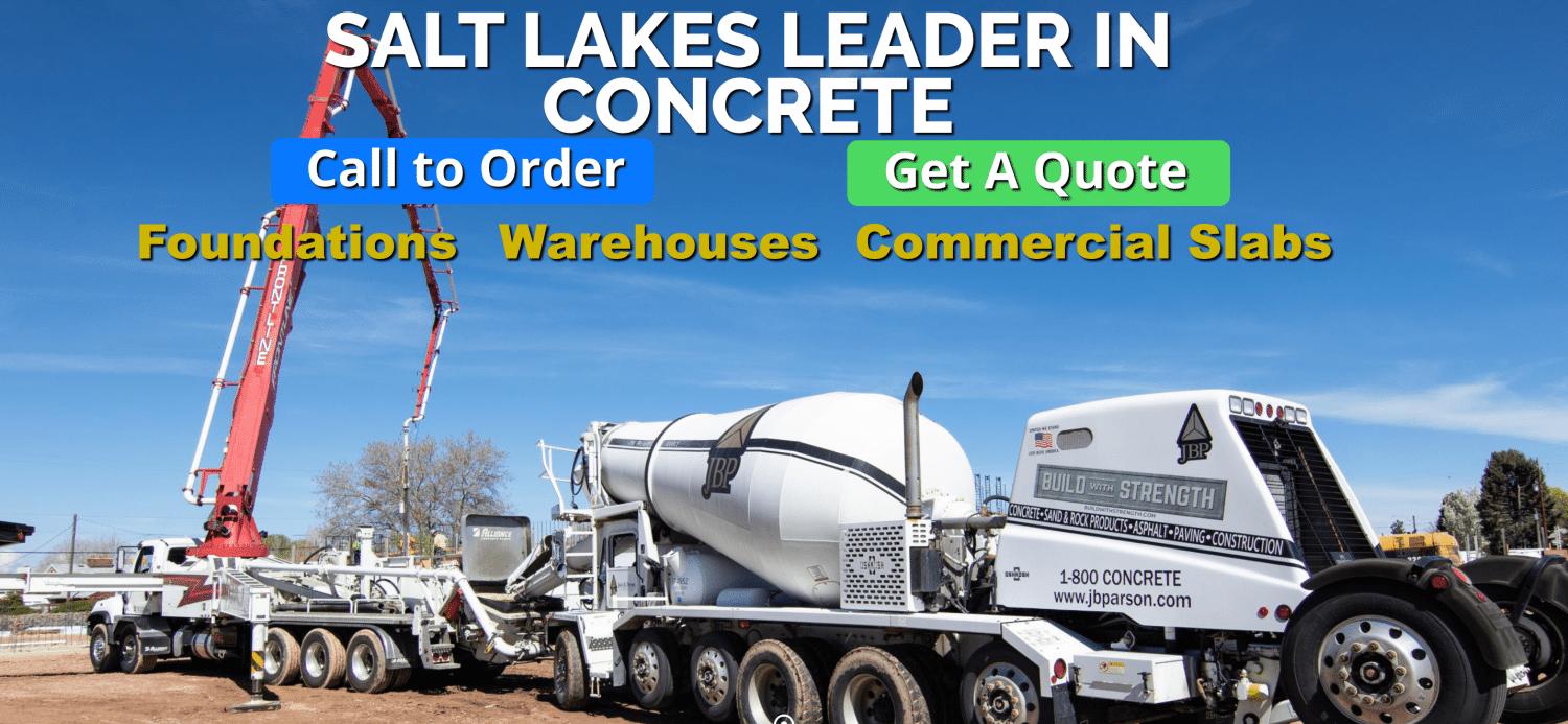 Commercial Concrete Delivery Salt Lake City UT Batched Fresh Daily!